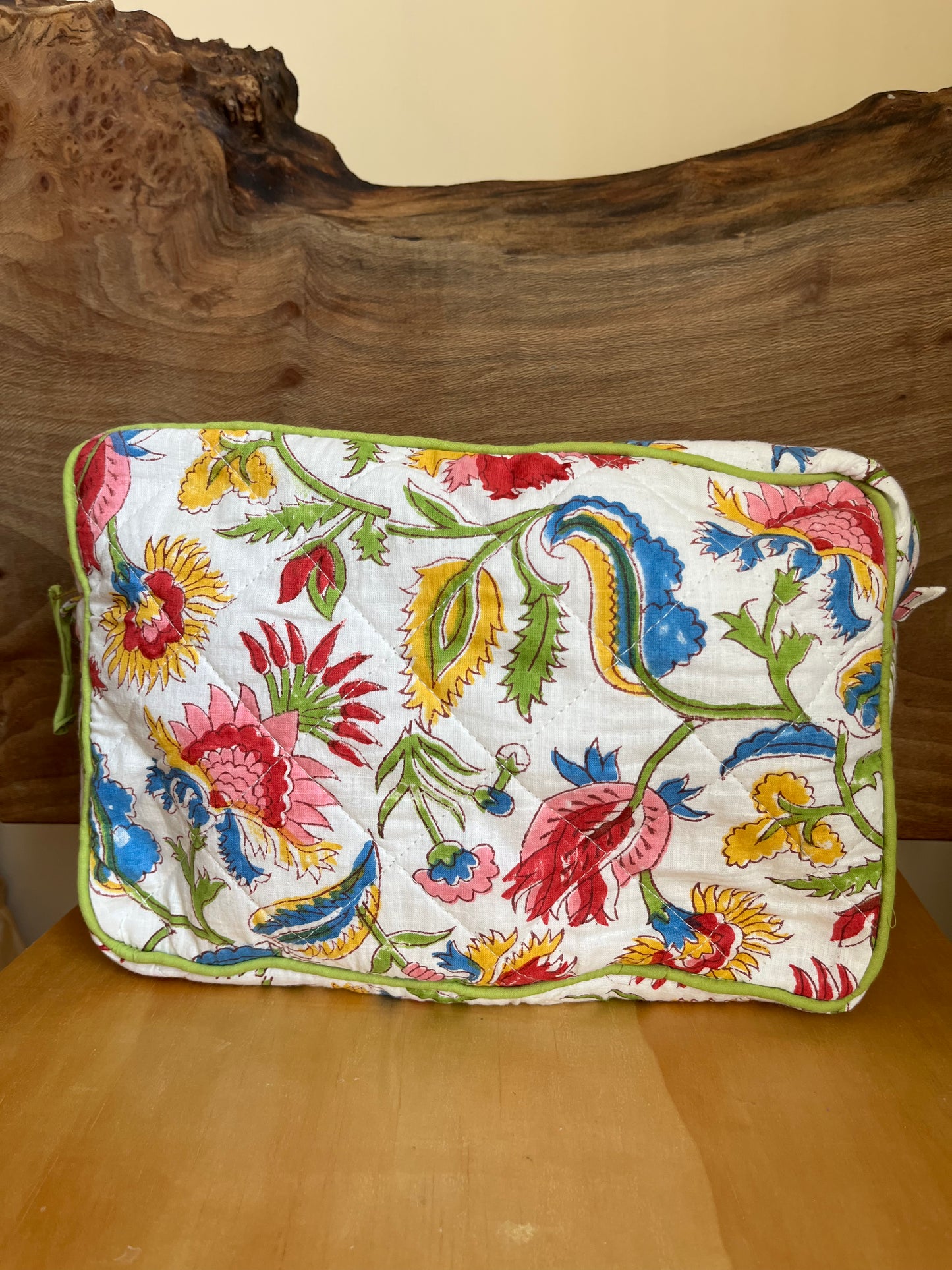 Shvanthi Block Print Toiletry Bag