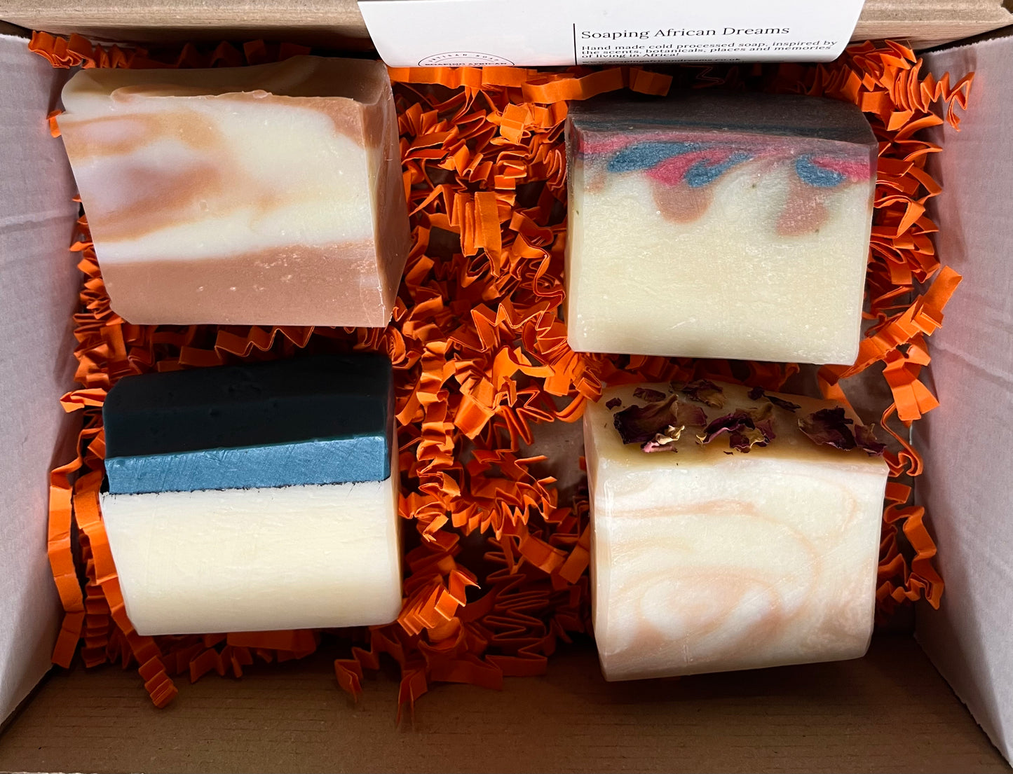 Soap Safari (Mopane Moon, Sahara Sunrise, Beira Memories, Nile Serenity)