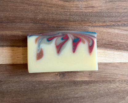 Sahara Sunrise, Sweet Orange, Lime & Patchouli Essential Oils, Soap