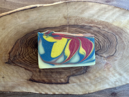 Zesty Flame Lily, Neroli & Sweet Orange Essential Oils Soap
